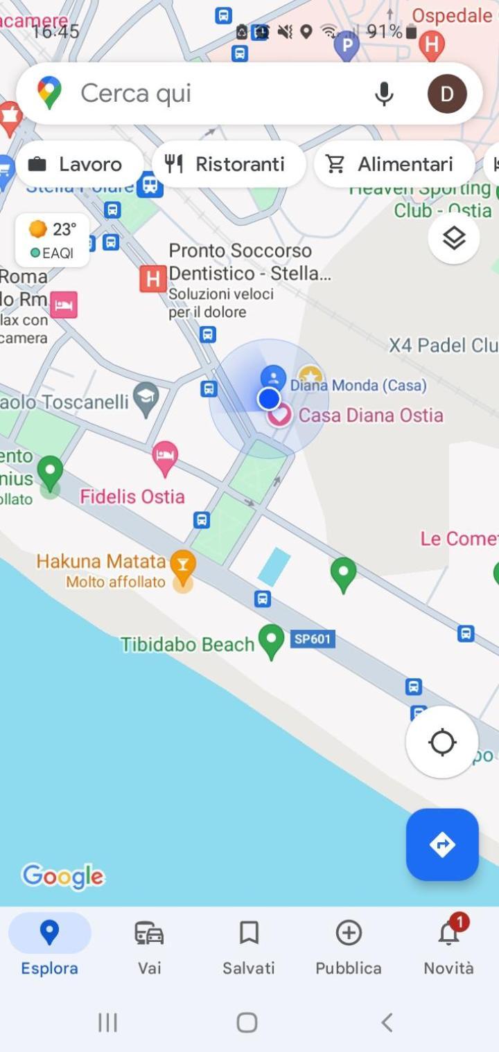 Casa Diana Ostia公寓 外观 照片